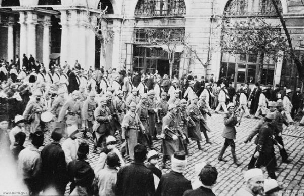 stanbul'da resmi geit esnasnda Trk ordusu