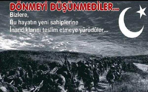 ECE ERKEN Tm ehitlerimizi sayg ve sevgiyle anyorum. #Canakkale