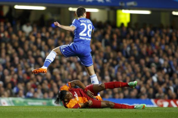 Drogba Chelsea adna bugn sadece Galatasaray'n kalesine gol atmad
