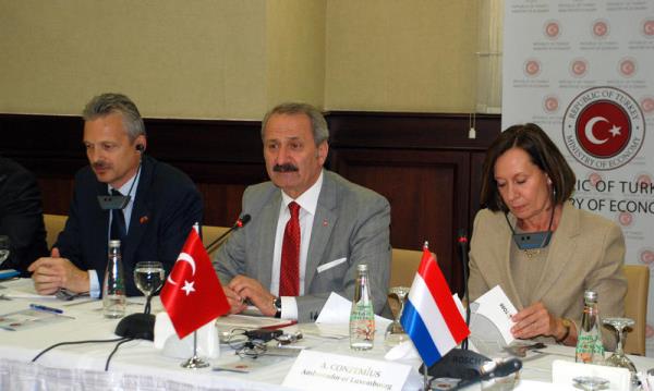 Ekonomi Bakan Zafer alayan, Lksemburg ve Belikal CEO'larla bir araya geldi.