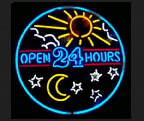 17. 24 saat ak olan btn restoranlar ve marketleri ezberlemisinizdir.