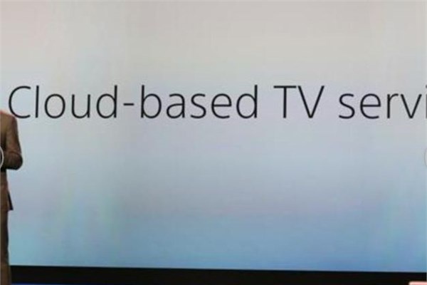 Sony'den bulut biliim kullanan Cloud TV.
