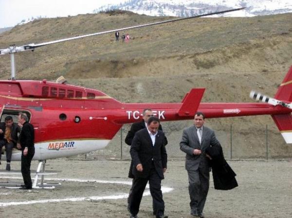 BBP Genel Bakan Muhsin Yazcolu, Kahramanmara?n alayancerit ilesinden Yozgat-Yerky mitingine giderken meydana gelen helikopter kazasnda hayatn kaybetti.(25.03.2009)