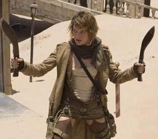 lmcl Deney serisinde sadece gzel deil ayn zamanda atletik olduunu da kantlad Jovovich.