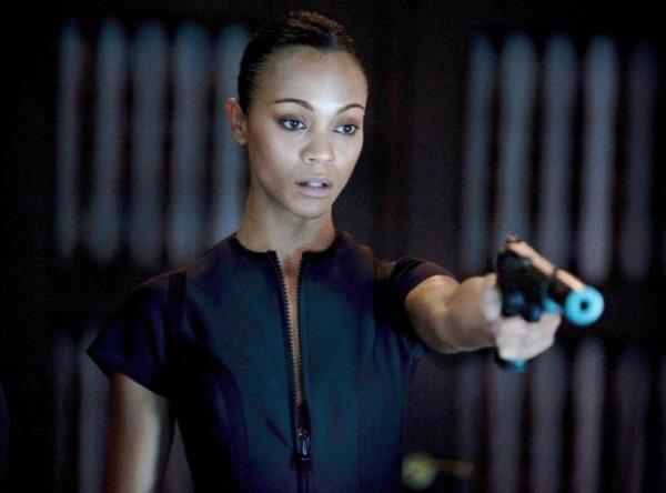 Zoe Saldana, Colombiana filmindeki rolyle hafzalara kaznd.