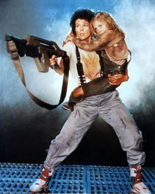 Sigourney Weaver Alien serisindeki oyunu unutulmazlar arasnda.