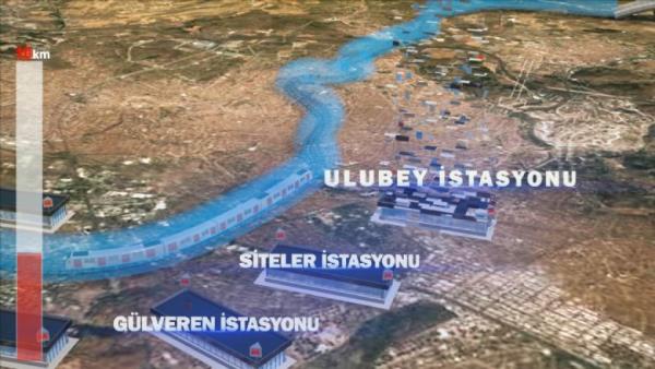 TOPLAM UZUNLUU 30 KM OLACAK OLAN SIHHYE-HAVAALANI METROSU'NDA HEDEF; NMZDEK 5 YIL NDE BTMES