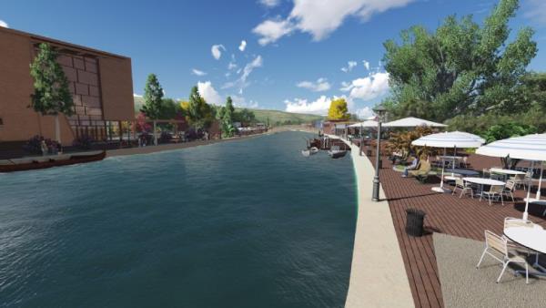 EYMR GL LE GLBAI MEZARLII ARASINDA KURULACAK OLAN PS SU ARITMA TESSNDEN ELDE EDLECEK ARITILMI SULAR, BU KANALI BESLEYECEK.