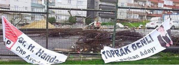 2. Baka partilerin afilerine, bayraklarna musallat olan dier partililer