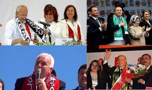 3. Mitinglerde ehrin takmnn atksn takan genel bakanlar