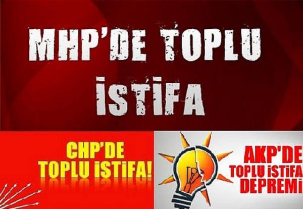 28. Destekledikleri kii aday gsterilmedi diye topluca istifa eden parti il ynetimi