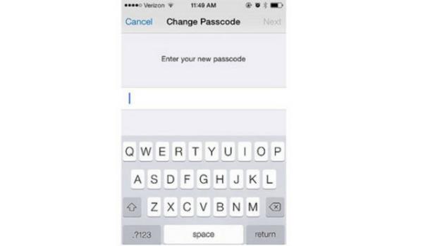 <p><b>2- "Basit Parola" esini kapatnz</b></p>  3- "Qwerty" klavye ile birlikte ifrenizi deitirmenizi isteyen bir ekran belirecektir. Telefonunuzun kilidini bir sonraki anzda, nmerik tu takm yerine klavye belirecektir.