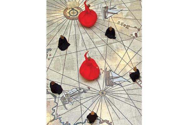 Muharrem Grkem&#8217;in grntledii semazenler, bir alveri merkezinde sema ediyor. Paylalmaya deer deneyimler - kinci Muharrem Grkem, Ankara, 2009