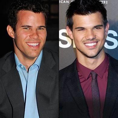 Kris Humphries ile Taylor Lautner'n arpc benzerlii.