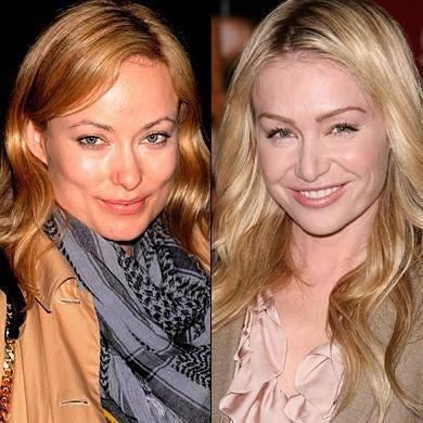 Olivia Wilde ile Portia De Rossi'nin yorgun baklar bile ayn.