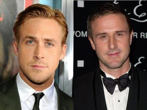 Ryan Gosling ile David Arquette kopya gibi.