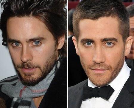 Jared Leto ile Jake Gyllenhaal sanki ikiz gibi.