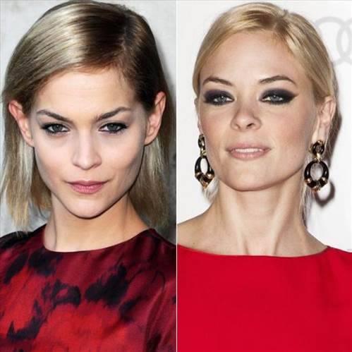 DJ Leigh Lezark ve Jaime King ne kadar benziyor.