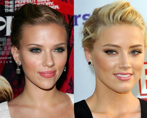 Scarlett Johansson ve Amber Heard ilk anda birbirleriyle kartrlabilir.