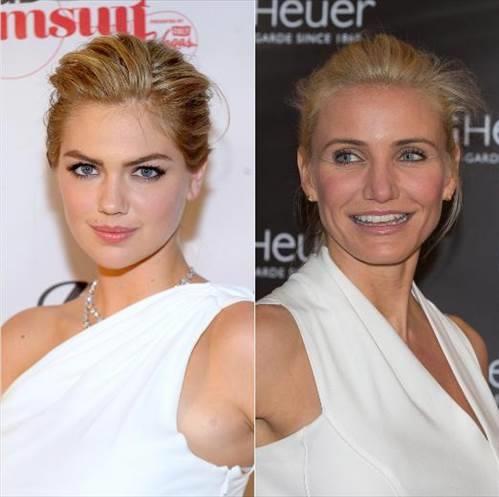 Kate Upton ve Cameron Diaz, kz karde olabilirlermi.