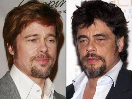 Brad Pitt ile Benicio Del Toro benzerlii...