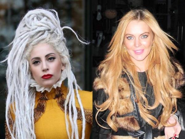 Linday Lohan ve Lady Gaga, 27 yanda