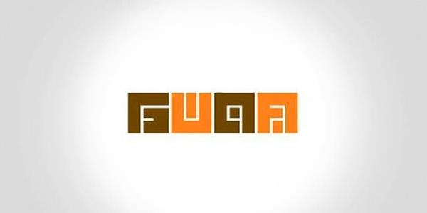 Budapete'de mimarlk merkezi logosu. Labirente benziyor ama iindeki beyazlklarla irket isminin harfleri yerletirilmi.