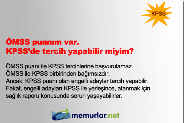 2013'n ilk KPSS tercih 24 Haziran itibariyle SYM'nin internet sitesi zerinden yaplmaya baland. Tercihler, 3 Temmuz akam saat 23:59'a kadar devam edecek.