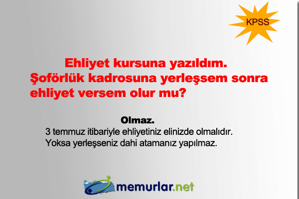 2013'n ilk KPSS tercih 24 Haziran itibariyle SYM'nin internet sitesi zerinden yaplmaya baland. Tercihler, 3 Temmuz akam saat 23:59'a kadar devam edecek.