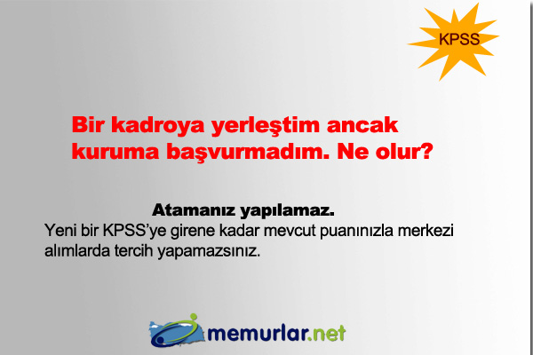 2013'n ilk KPSS tercih 24 Haziran itibariyle SYM'nin internet sitesi zerinden yaplmaya baland. Tercihler, 3 Temmuz akam saat 23:59'a kadar devam edecek.