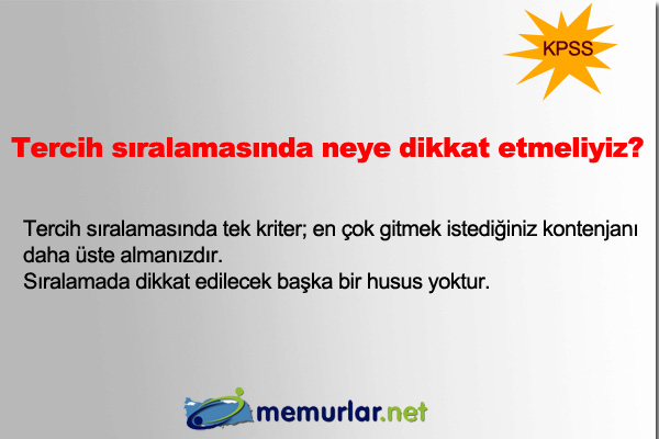 2013'n ilk KPSS tercih 24 Haziran itibariyle SYM'nin internet sitesi zerinden yaplmaya baland. Tercihler, 3 Temmuz akam saat 23:59'a kadar devam edecek.
