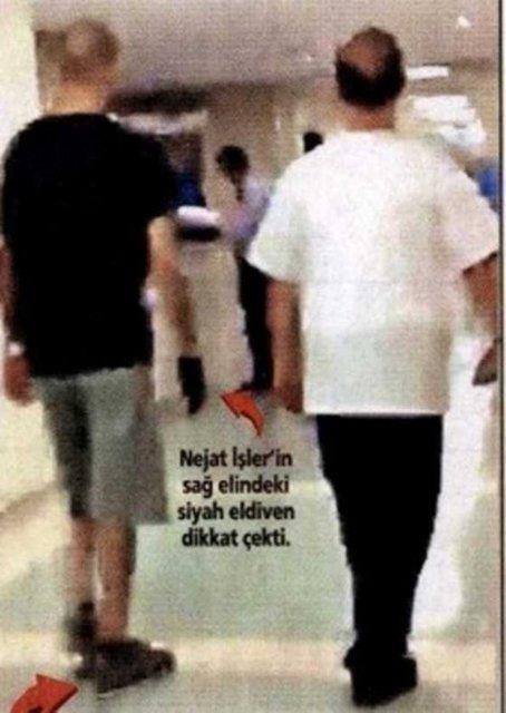 Nejat ler'i Posta Gazetesi'nden Ali Keser, tedavi grd stanbul Amerikan Hastanesi'nde dn grntledi.