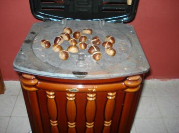 Soba stnde kestane keyfi...