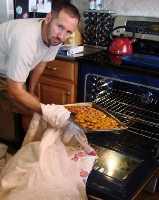 Frn eldiveni olarak kullanyor