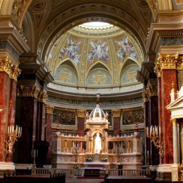 Budapete / St. Stephen's Basilica Kilisesi