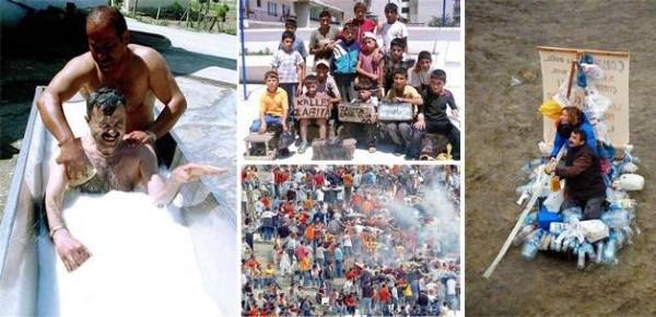 Skntlarnn zmne are arayan yurdum insanlar zaman zaman ilgin eylemler dzenleyerek hem ilgililerin hemde medyann ilgisini ekiyor. te o protestolar...