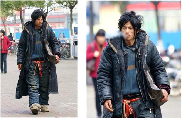 12. Moda ekiminden frlamcasna fotojenik olan bir evsiz daha...