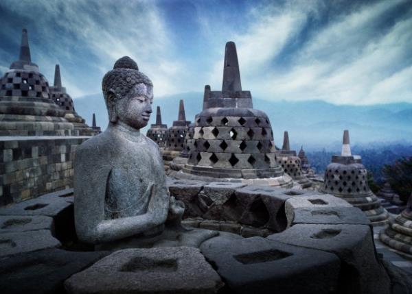 Borobudur - Endonezya