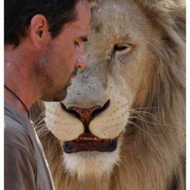 Kevin Richardson, Gney Afrika'da bir hayvan bilimcisi ve bu anlar her gn yayor...