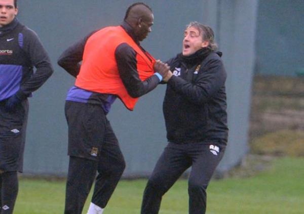 Mario Balotelli - Roberto Mancini (Manchester City)
