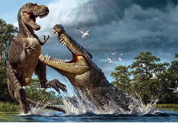 <p><b>14- Deinosuchus</b></p>  Adnn anlam: Korkun timsahtr.