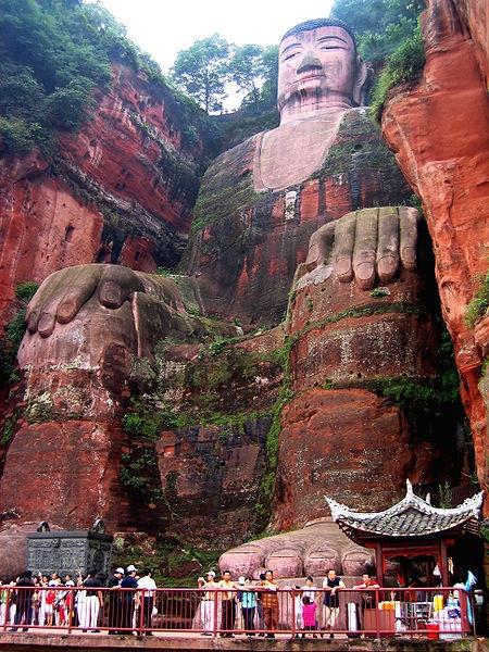 Leshan Giant Buddha - in