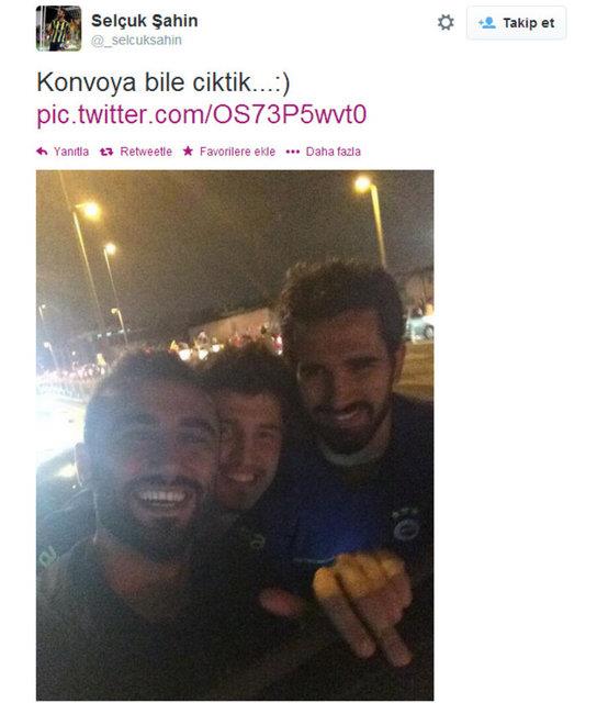 <b>Fenerbaheli futbolcular sosyal medyada ampiyonluu doyasya yaadlar</b>