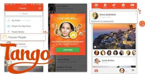 Grntl sohbet, mesajlama, resim alverii, oyun ve mzik paylam gibi pek ok hizmet Tango ile birlikte geliyor.
