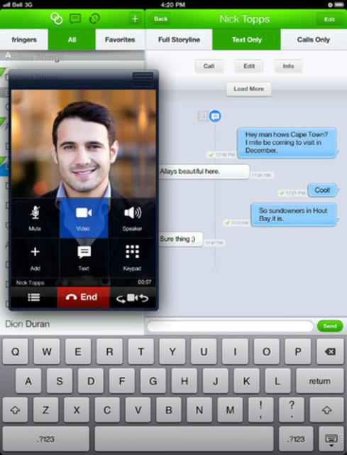 <p><b>FRING:</b></p>   Mobil cihazlardaki VoIP yazlmlarnn en kkl isimlerinden biri olan Fring, birok hizmeti bnyesinde barndran cretsiz bir yazlm, Uygulama sayesinde cretsiz VoIP aramalar yapabilir, Facebook Messenger, Skype hesaplarnza balanabilirsiniz.