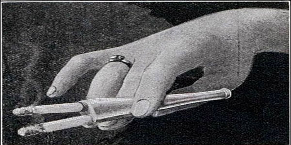 19. Ayn anda iki sigara iebilmenizi salayan teknoloji harikas  (1932)