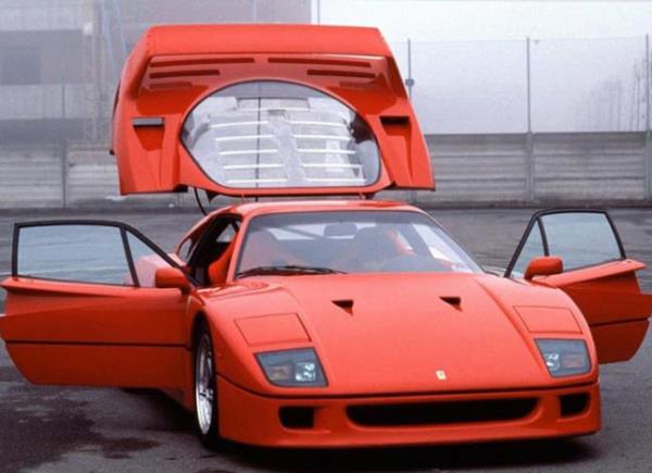 Ferrari F40 Zamannn en hzls.