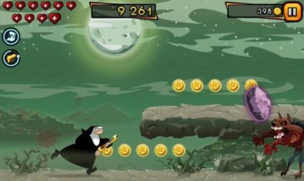 Nun Attack: Run & Gun