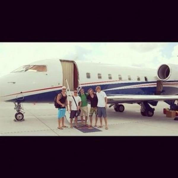 Ekip Bahamalar yolunda