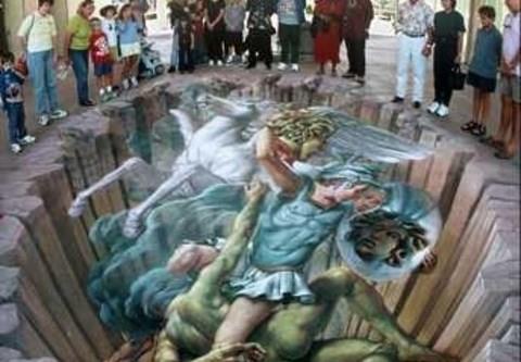 Kaldrmlara yapt 3 boyutlu almalarla n kazanan Kurt Wenner, genliinde NASA'da teknik izer olarak alt. lk 3 boyutlu almasn 80'li yllarda Santa Barbara Sanat Mzesi'nde sergileyen Wenner, yllar getike tm dnyada tannr hale geldi.